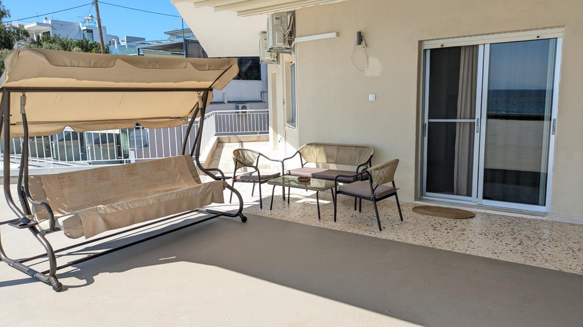 Beachfront Apartment Nea Moudania Zewnętrze zdjęcie